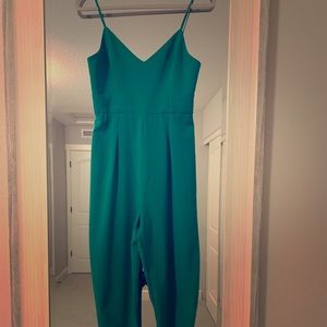 bebe Emerald Green jumpsuit
